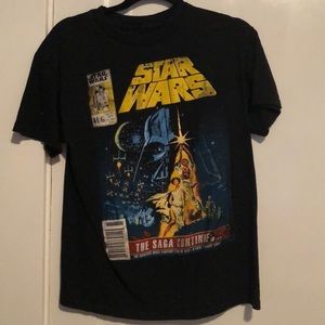 STAR WARS VINTAGE BLACK TEE